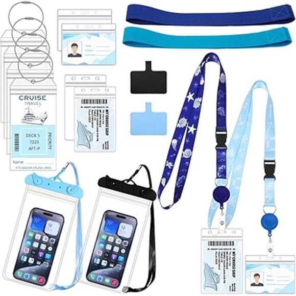 Cruise Ship Essentials 2025 Must Haves Set, 2 Pack Lanyards for Cruise Ship - Picture 7 of 7